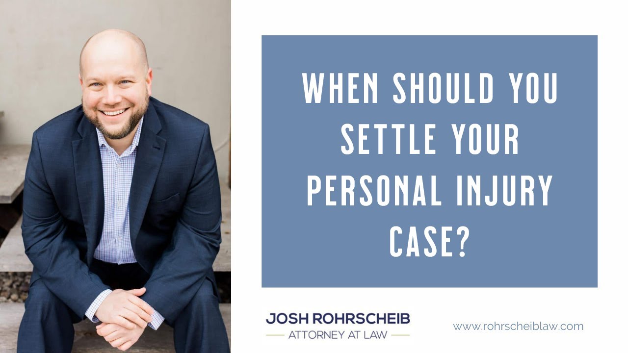 settle your personal injury case