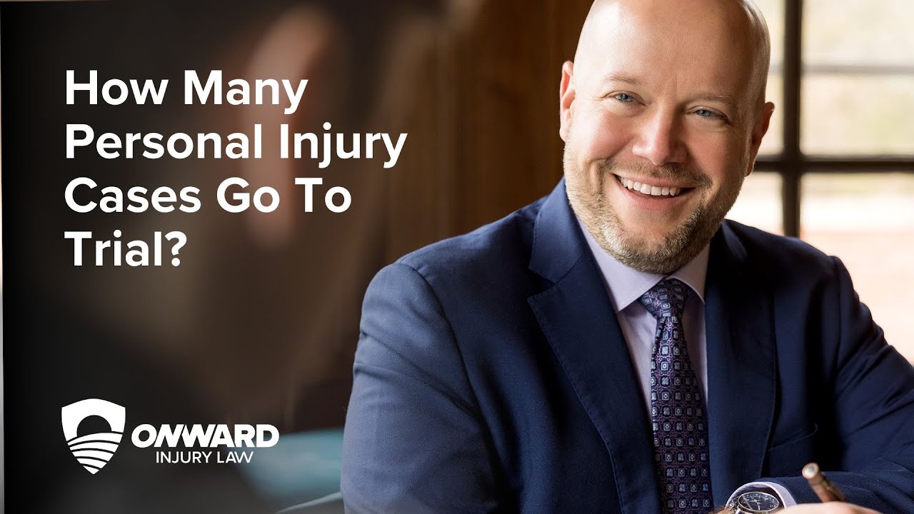 How Many Personal Injury Cases Go to Trial?